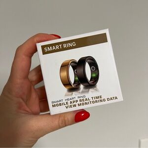 Smart Ring in Black size 7